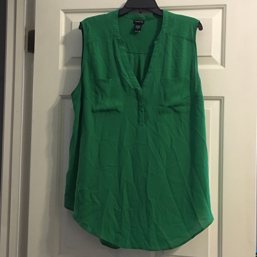 Torrid Sleeveless Blouse